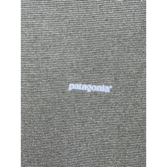 PATAGONIA Mens Green Baselayer Long Sleeve Shirt Sz M - Picture 2 of 10